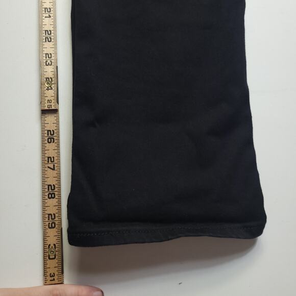 Levi Strauss Signature Straight Leg Black Jeans Size 6M Classic Western Festival - Picture 9 of 9